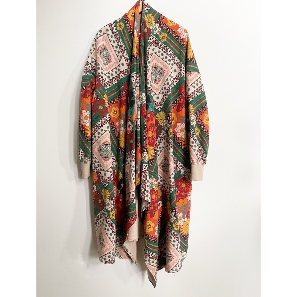 FP Long Sweatshirt Cardigan